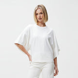 Batsleeve t-shirt in Wit - Finn Jules