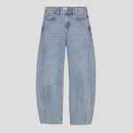 Super barrel fit jeans in Lichtblauw - Finn Jules