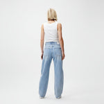 Super barrel fit jeans in Lichtblauw - Finn Jules