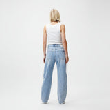 Super barrel fit jeans in Lichtblauw - Finn Jules