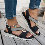 Anneau Côtier Sandal in Beige - Finn Jules