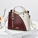 The Vivelle Signature Handbag in Rood-Wit - Finn Jules