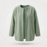 Van Elst Mode® | Elegante Cardigan in Groen - Finn Jules