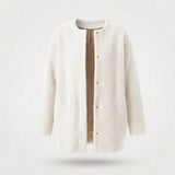 Van Elst Mode® | Elegante Cardigan in Gebroken wit - Finn Jules