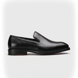 Alessandro Red-Sole Loafer in Zwart - Finn Jules
