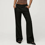 Duna™ | Moderne Losse Broek in Zwart - Finn Jules
