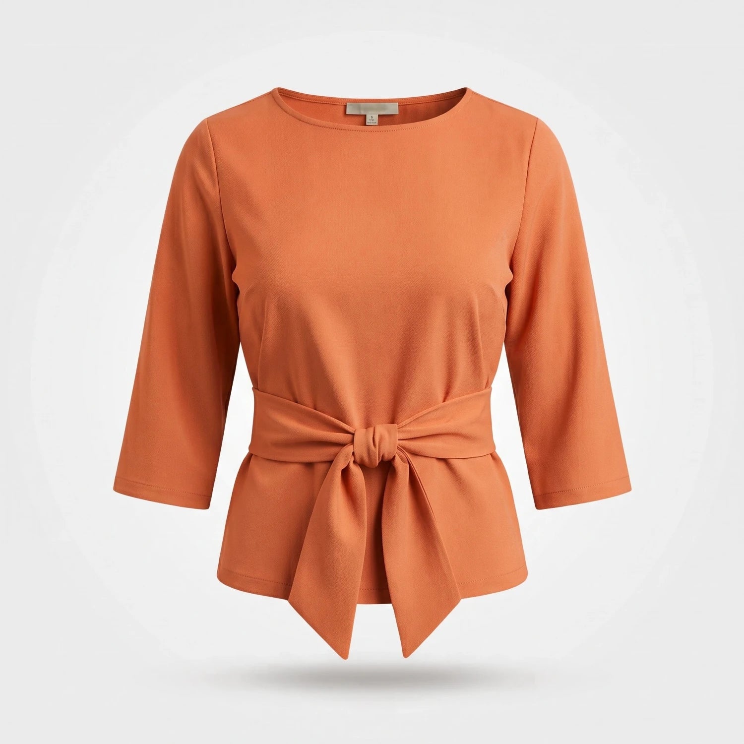 Daria™ | Stijlvolle Strik Taille Top (1+1 Gratis) in Oranje - Finn Jules