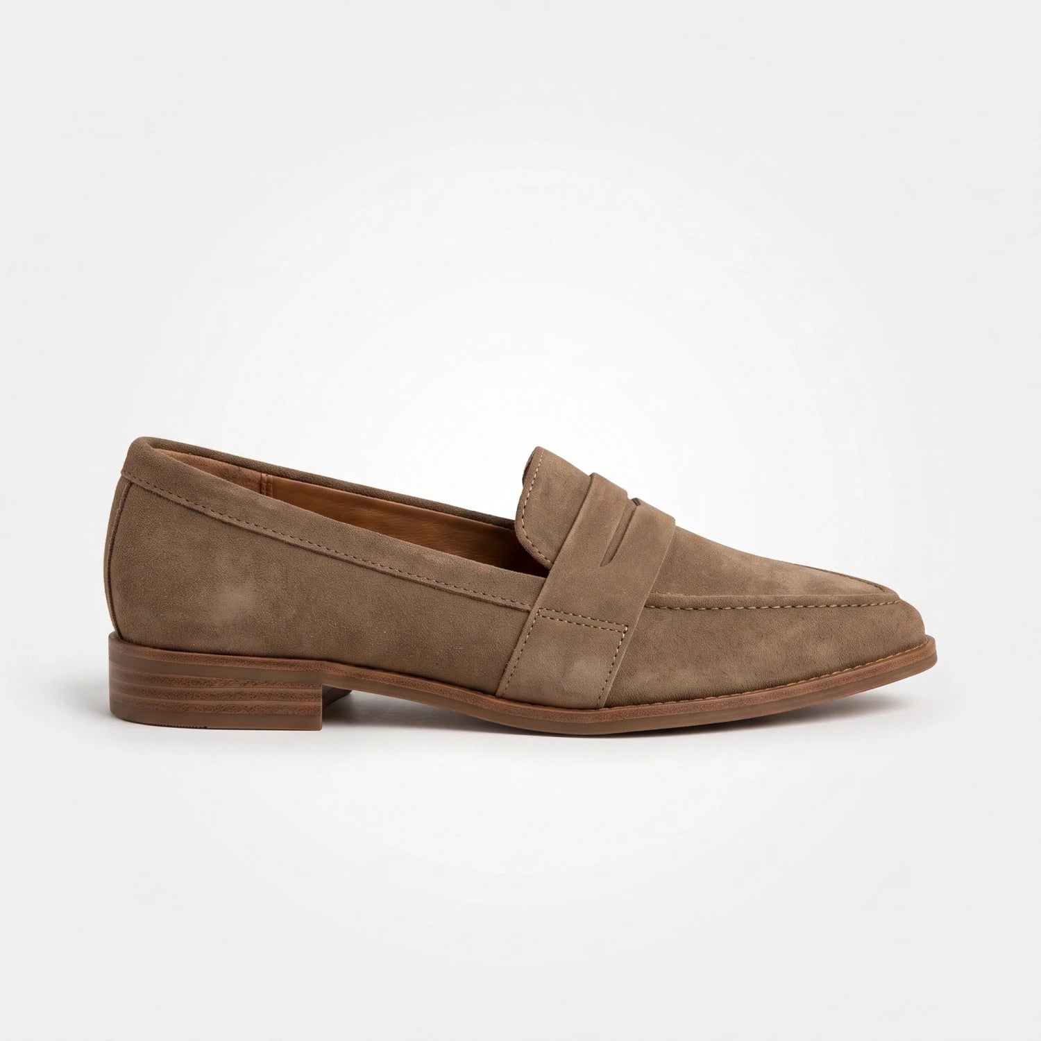 Nadia | Loafers met matte finish in Kaki - Finn Jules