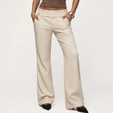 Duna™ | Moderne Losse Broek in Beige - Finn Jules