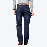 Kensington Denim Trouser in Zwart - Finn Jules