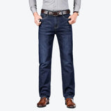 Kensington Denim Trouser in Zwart - Finn Jules