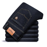 Kensington Denim Trouser in Lichtzwart - Finn Jules
