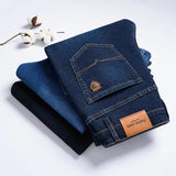 Kensington Denim Trouser in Zwart - Finn Jules