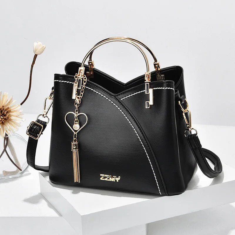 The Vivelle Signature Handbag in Zwart - Finn Jules