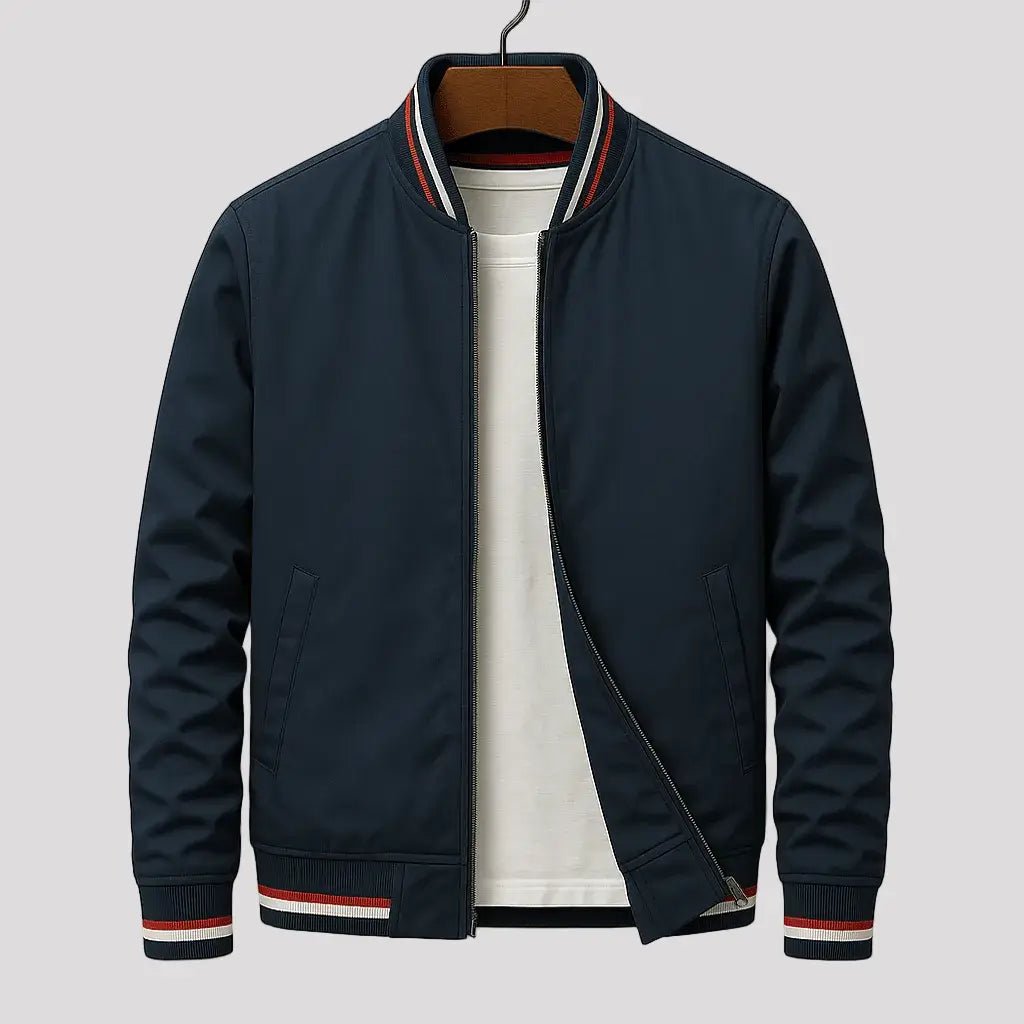 Bomberjack Heren - Sportief Casual — Lars in Marine - Finn Jules