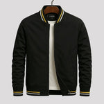 Bomberjack Heren - Sportief Casual — Lars in Zwart - Finn Jules