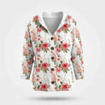 Cardigan Dames - Comfortabel Knoopvest Met Print — Liv in Donkergroen - Finn Jules