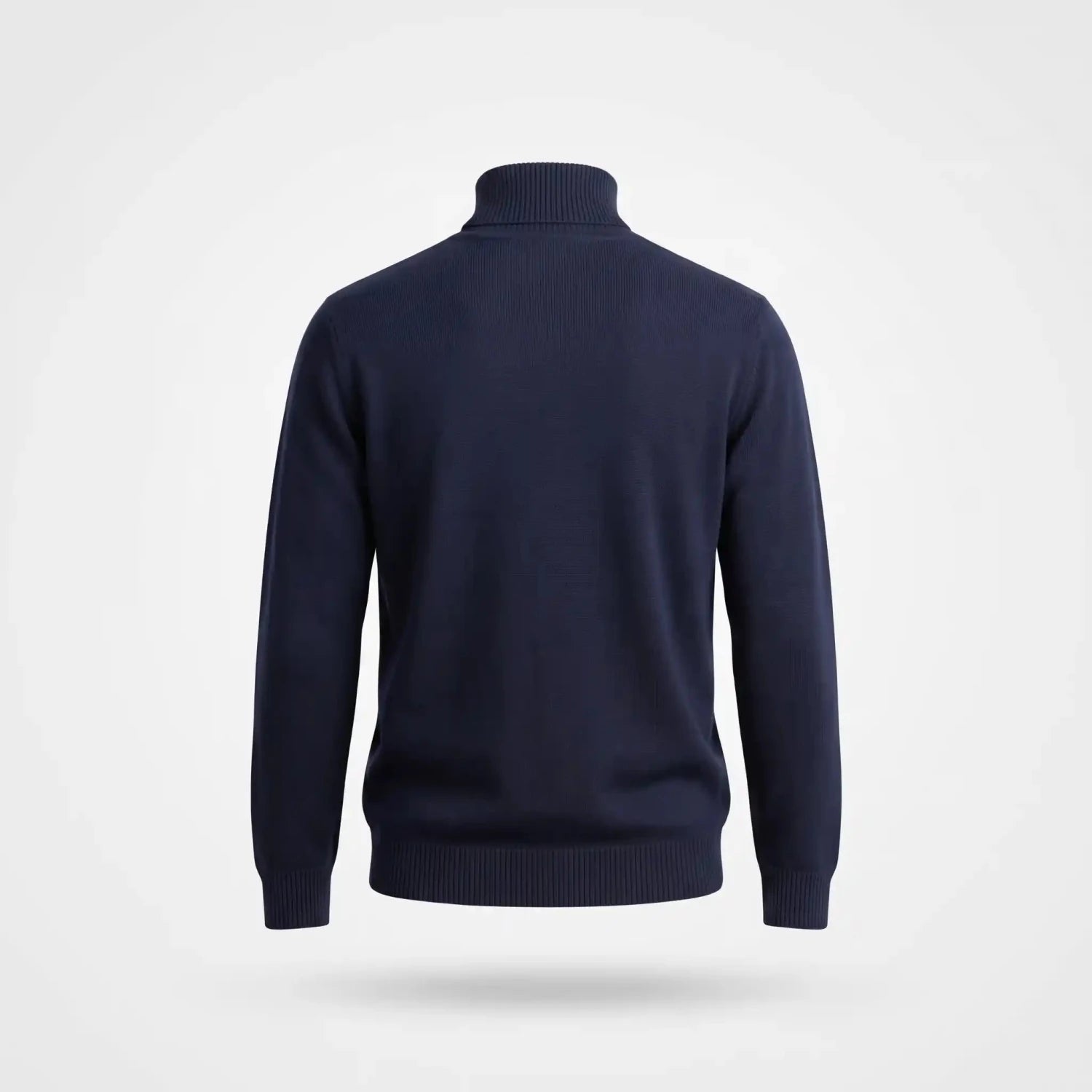 Monte Carlo Cashmere Turtleneck in Marineblauw - Finn Jules