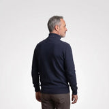 Monte Carlo Cashmere Turtleneck in Marineblauw - Finn Jules