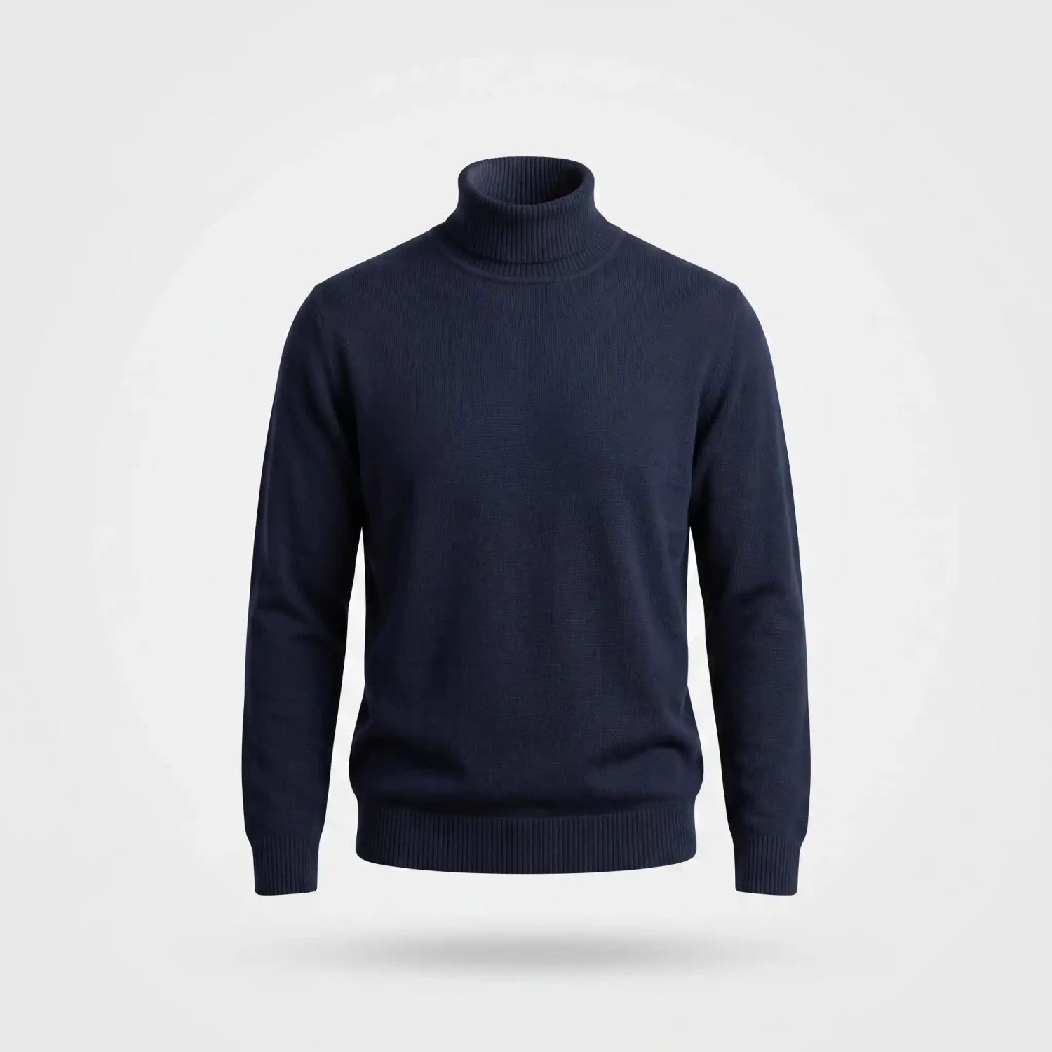Monte Carlo Cashmere Turtleneck in Marineblauw - Finn Jules