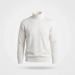 Monte Carlo Cashmere Turtleneck in Wit - Finn Jules