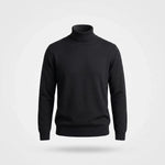 Monte Carlo Cashmere Turtleneck in Zwart - Finn Jules