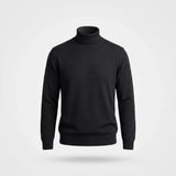 Monte Carlo Cashmere Turtleneck in Zwart - Finn Jules