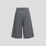 Culotte Dames - Grijze Nette Bermuda Broek — Iris in Grijs - Finn Jules