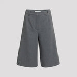 Culotte Dames - Grijze Nette Bermuda Broek — Iris in Grijs - Finn Jules