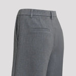 Culotte Dames - Grijze Nette Bermuda Broek — Iris in Grijs - Finn Jules
