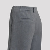 Culotte Dames - Grijze Nette Bermuda Broek — Iris in Grijs - Finn Jules