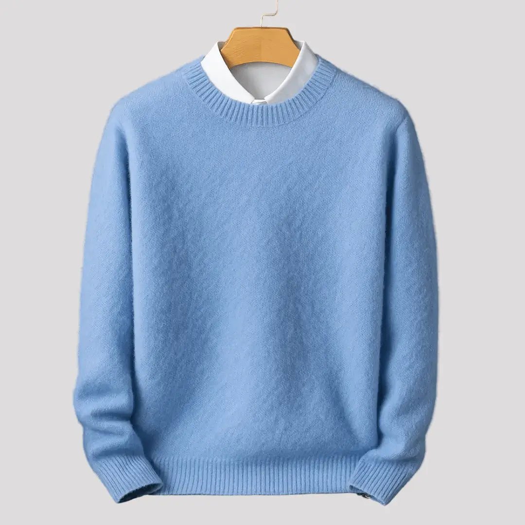 Gebreide Trui Heren - Warme Ronde Hals Trui — Jesse in XS - Finn Jules