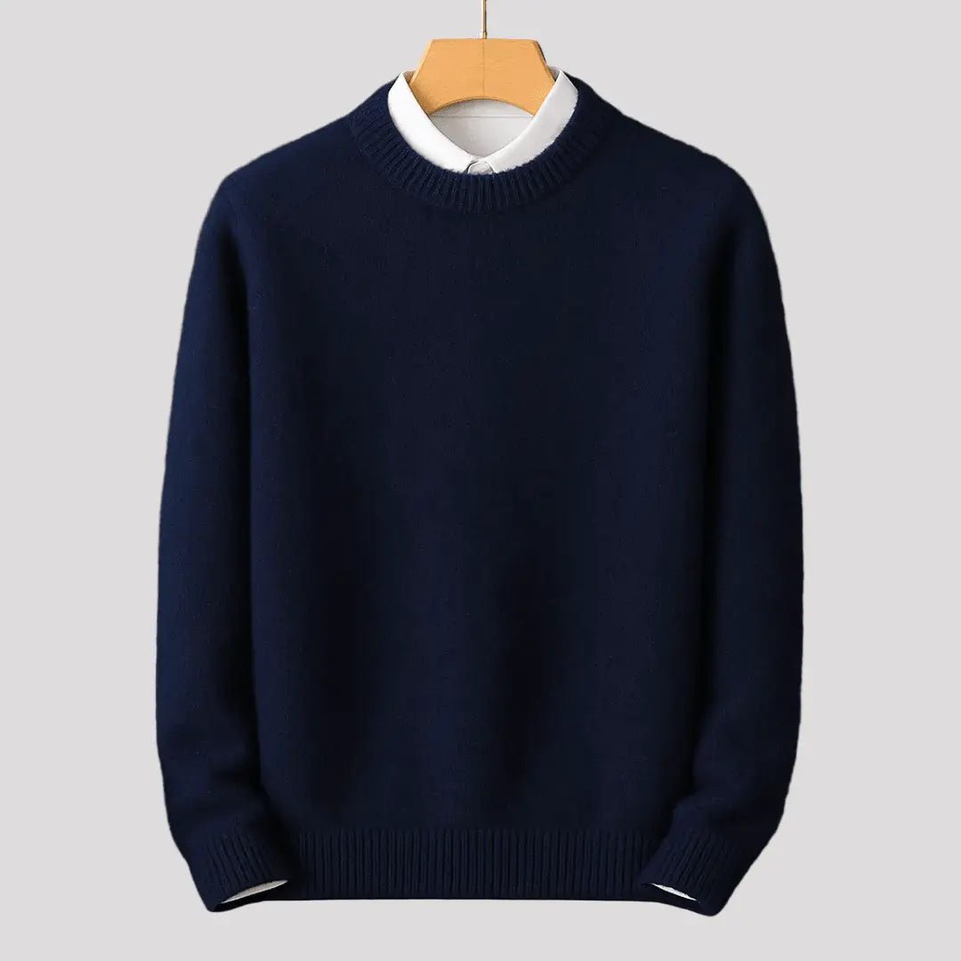 Gebreide Trui Heren - Warme Ronde Hals Trui — Jesse in XS - Finn Jules