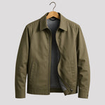 Hemingway Lightweight Travel Jacket in Khaki - Finn Jules