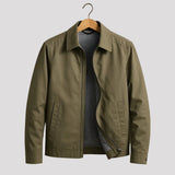 Hemingway Lightweight Travel Jacket in Khaki - Finn Jules