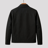 Hemingway Lightweight Travel Jacket in Zwart - Finn Jules