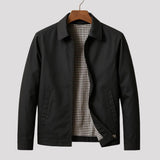 Hemingway Lightweight Travel Jacket in Zwart - Finn Jules