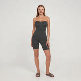 Naadloze Strapless Shapewear Bodysuit — Luna in Zwart - Finn Jules