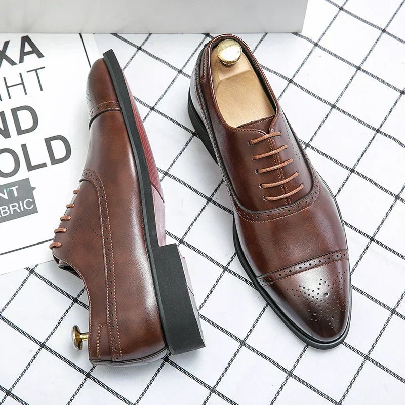 Oxford Brogue in Bruin - Finn Jules