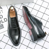 Oxford Brogue in Zwart - Finn Jules