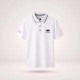 Van Elst Mode® | Comfortabele heren polo (TIJDELIJK 1+1 GRATIS!) in Wit - Finn Jules