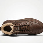 Veterboots Heren - Warm Gevoerd Rits — Bram in Bruin - Finn Jules