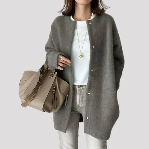 Van Elst Mode® | Elegante Cardigan in Grijs - Finn Jules