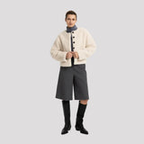 Lange bermudashort in Grijs - Finn Jules
