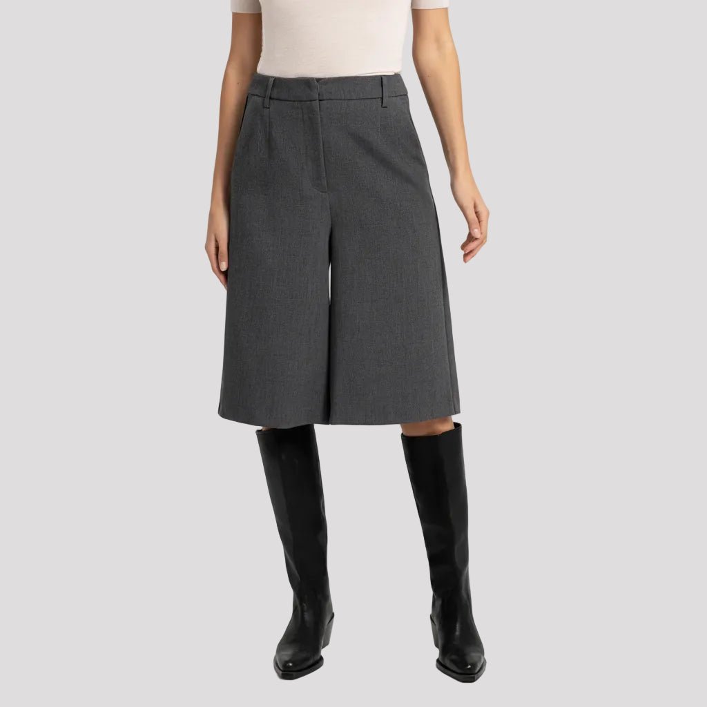 Lange bermudashort in Grijs - Finn Jules