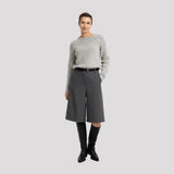 Lange bermudashort in Grijs - Finn Jules
