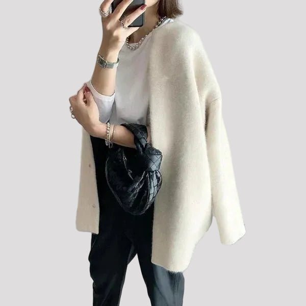 Van Elst Mode® | Elegante Cardigan in Gebroken wit - Finn Jules