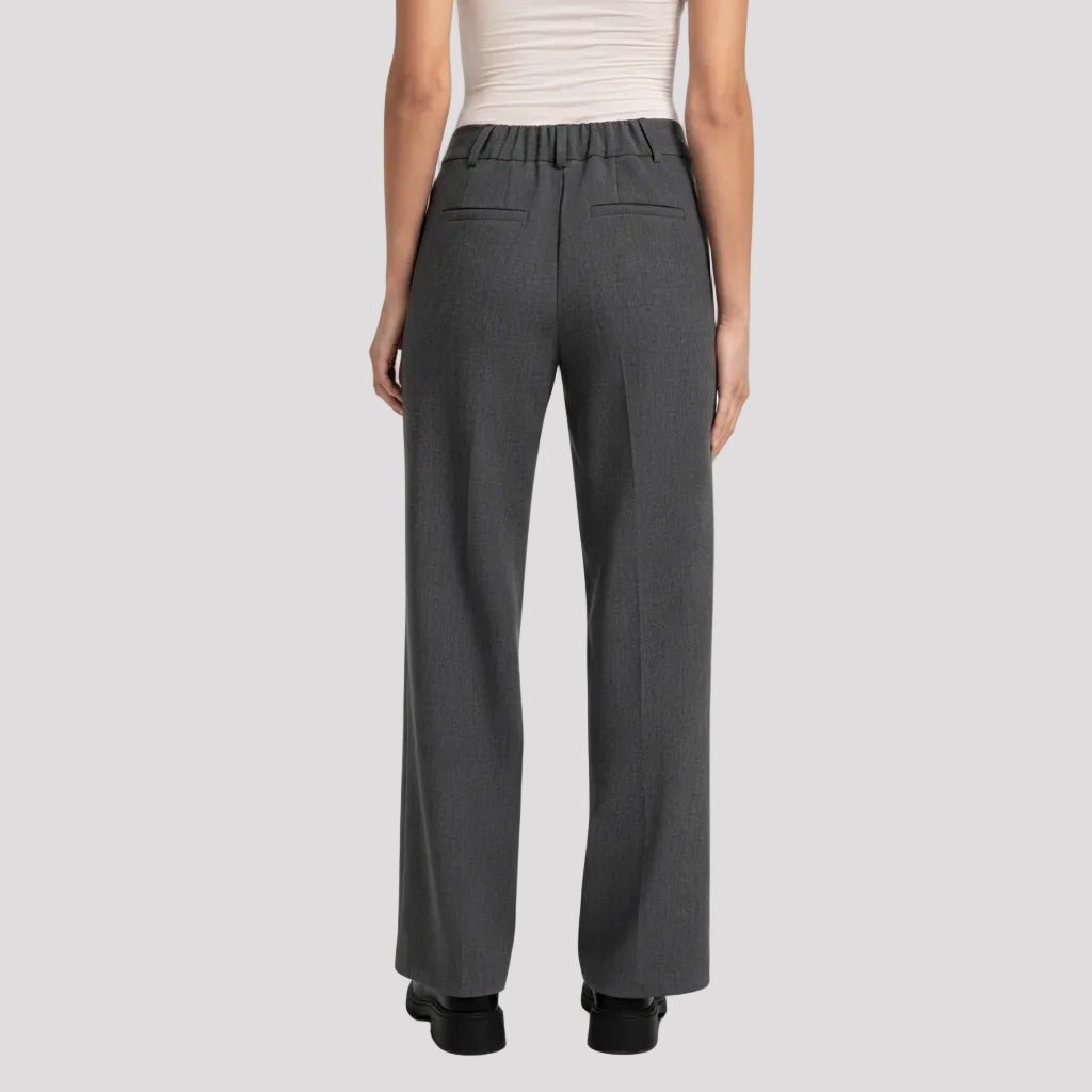 Geweven pantalon in Grijs - Finn Jules
